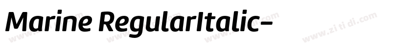 Marine RegularItalic字体转换 Marine RegularItalic字体转换